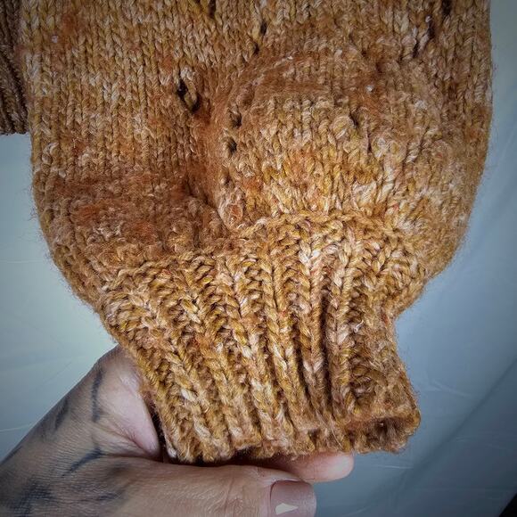 MADEWELL Pointelle Bubble sleeve Women's Sweater. - Picture 7 of 7